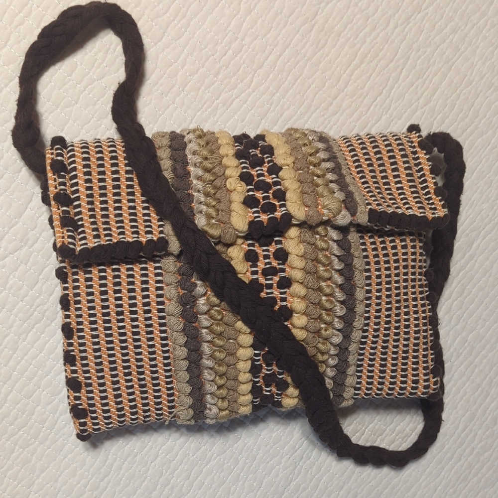 Handcrafted Multicolor Woven Shoulder Bag